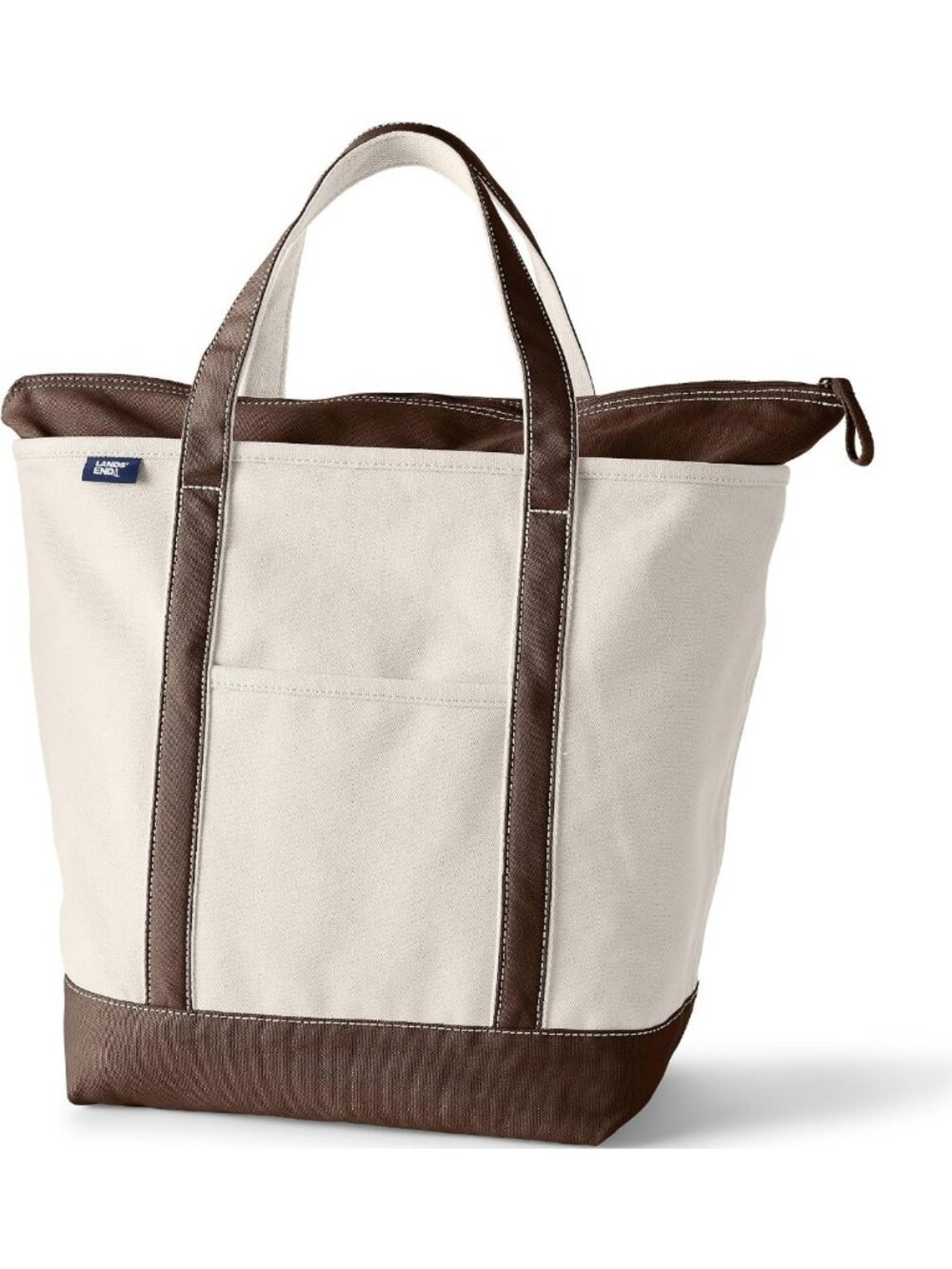 Stylish Zip Canvas Tote Bag - Durable, Versatile, Perfect for Travel & Everyday